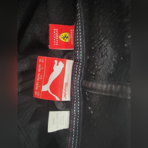 Puma ferrari zip up jacket xl - Picture 3 of 4
